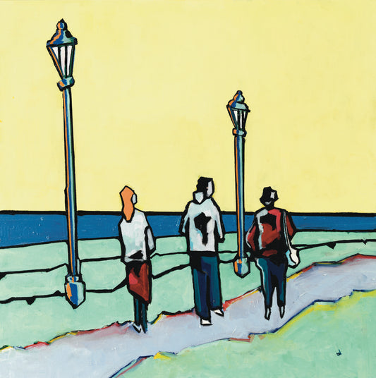 A Walk in Blue and Green