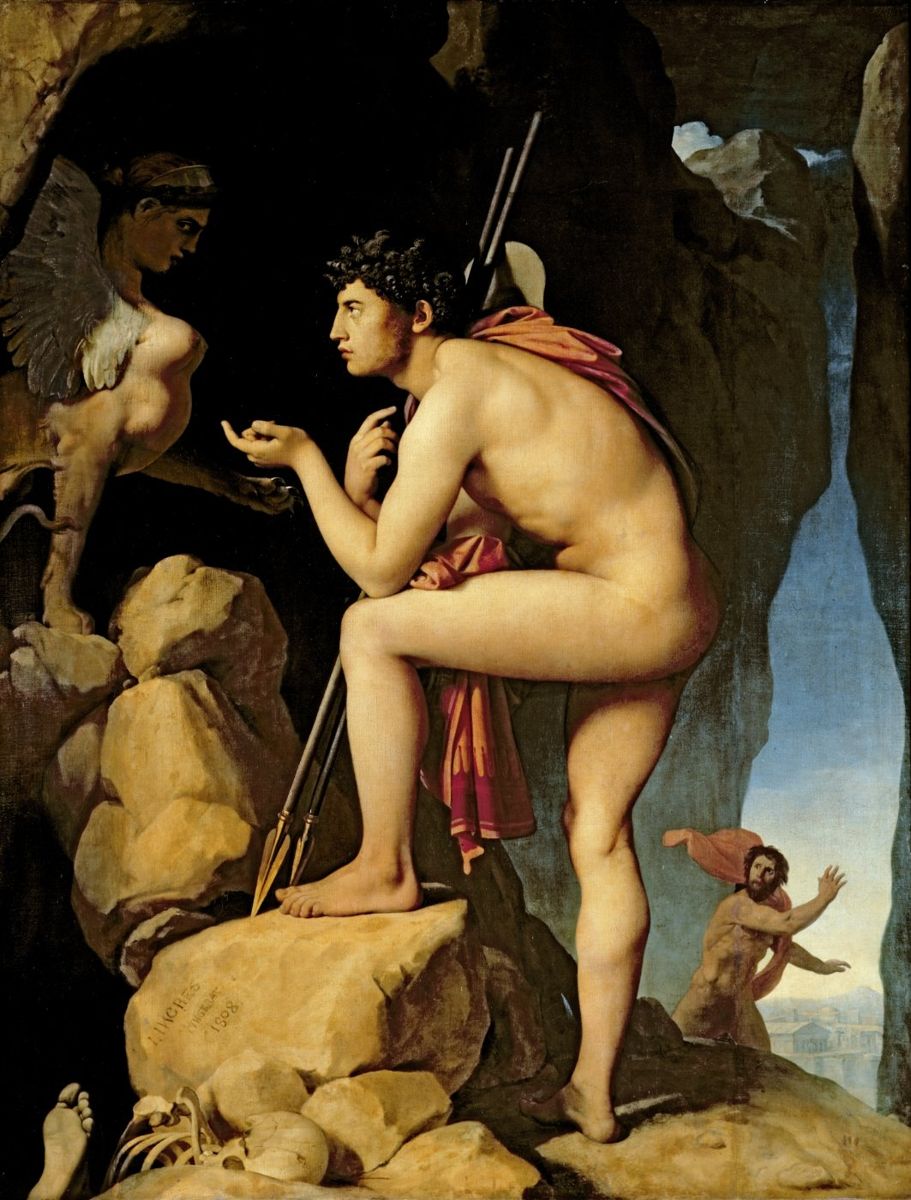 Oedipus Explains the Riddle of the Sphinx