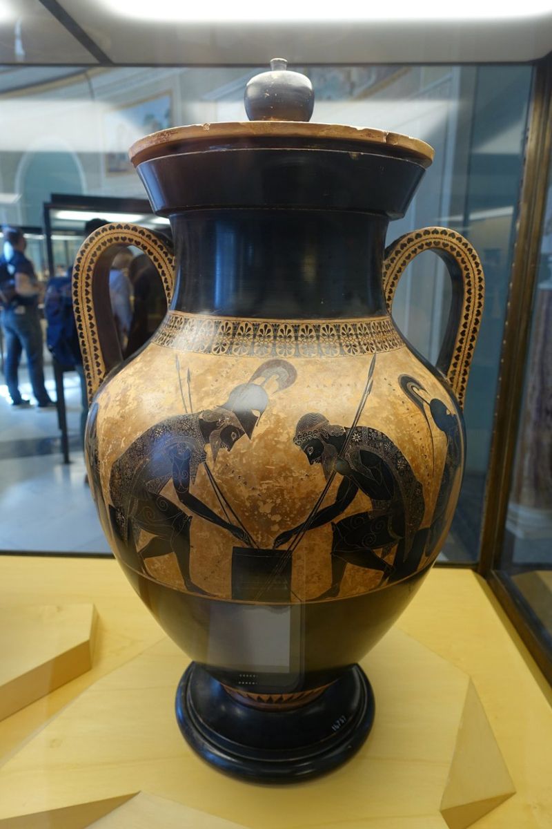Achilles and Ajax Playing a Game