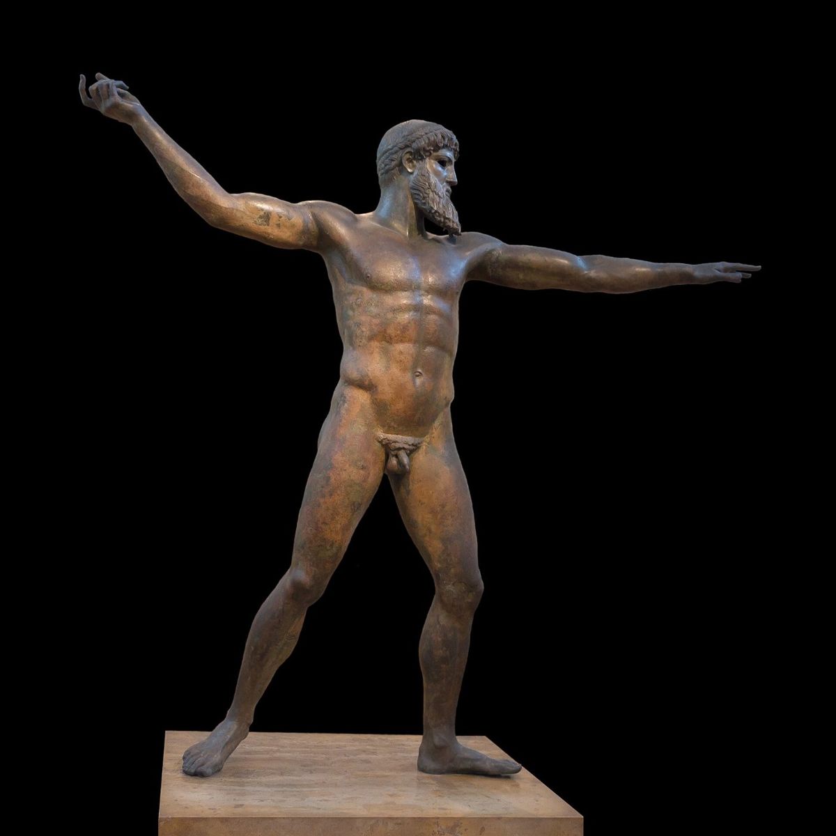 Bronze God from Cape Artemision