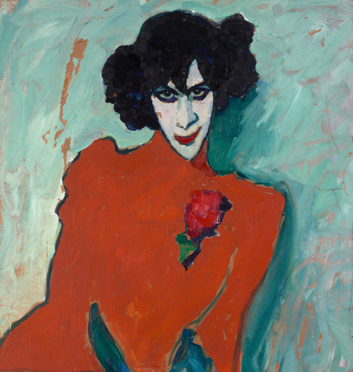 Portrait of the Dancer Alexander Sakharoff (Bildnis des Tänzers Alexander Sacharoff)