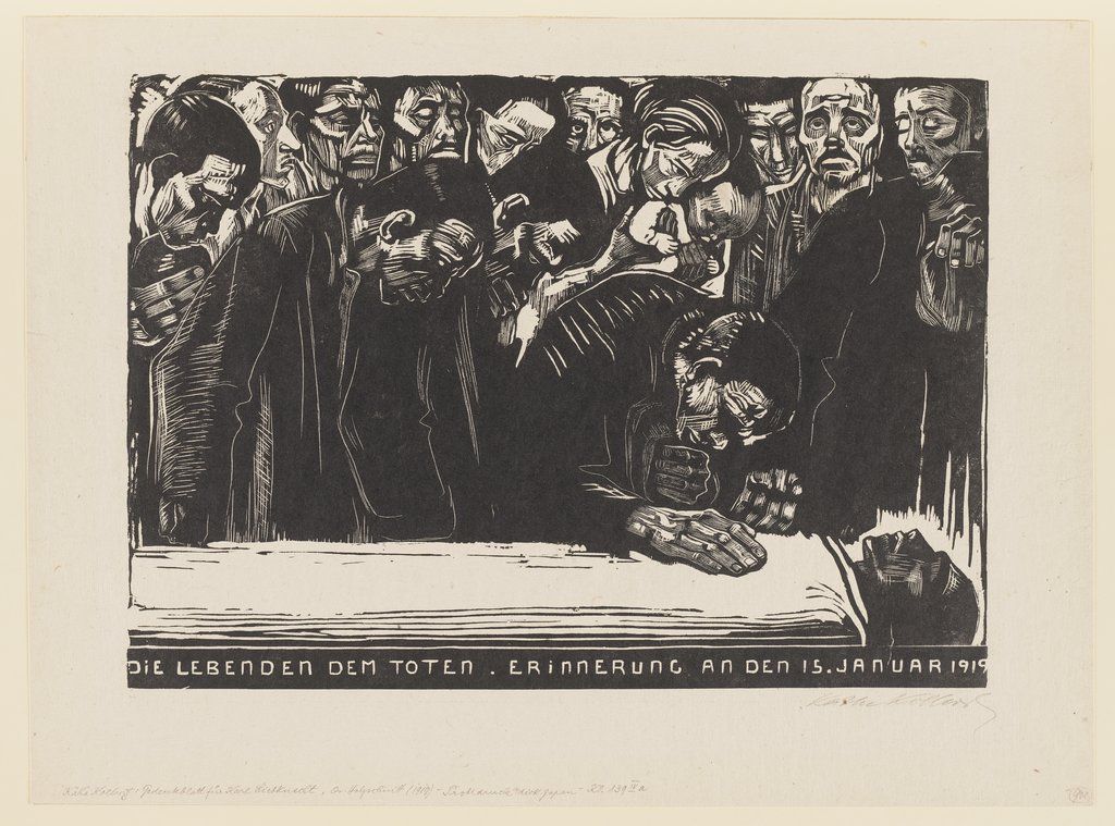 Memorial Print for Karl Liebknecht