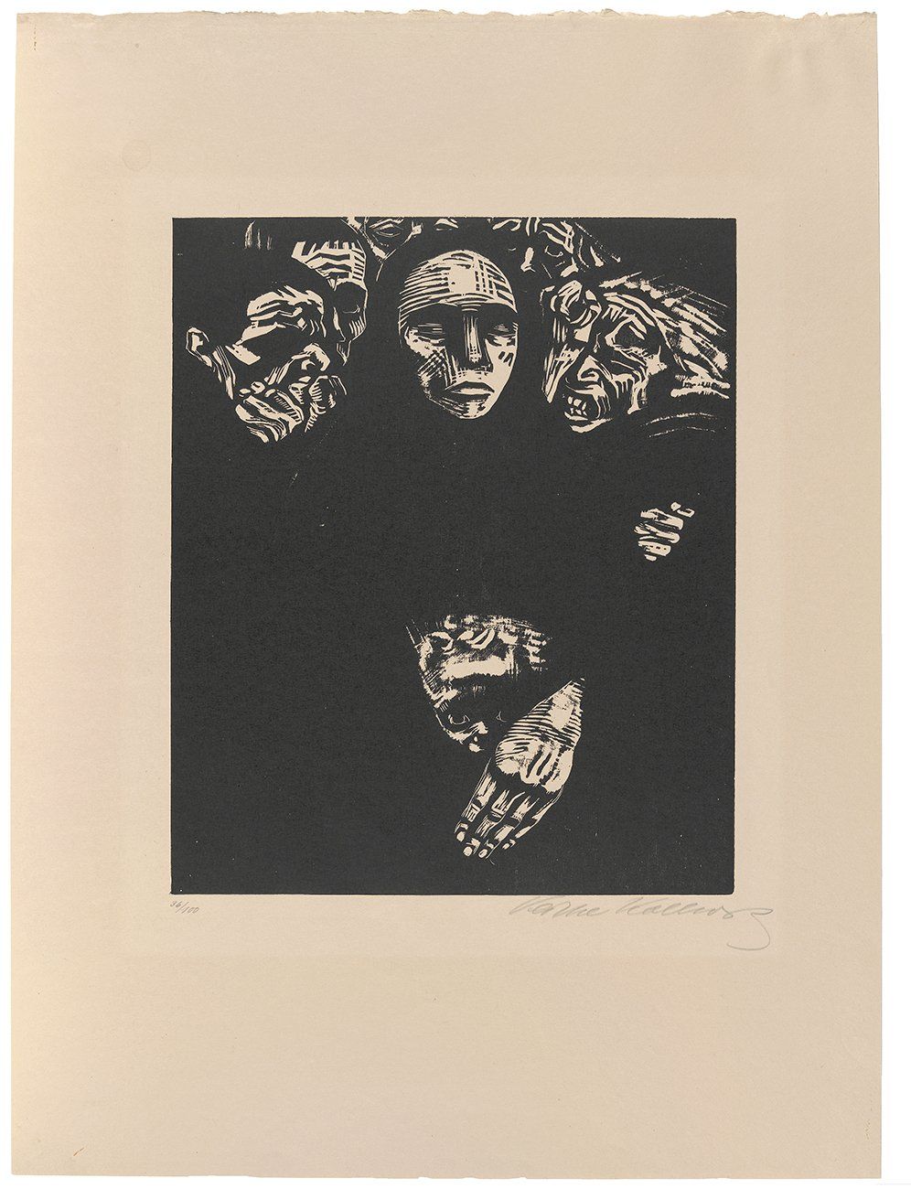 The People (Das Volk), plate 7 of War
