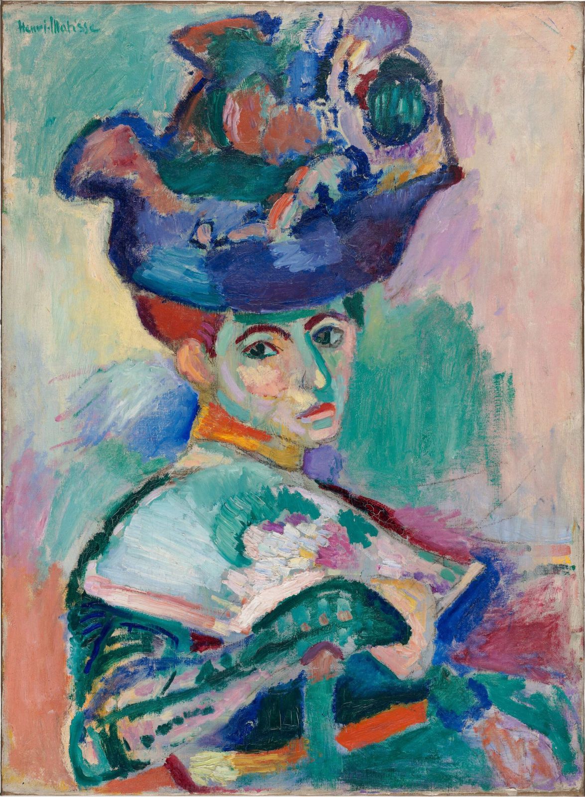Portrait of Madame Matisse. The Green Line