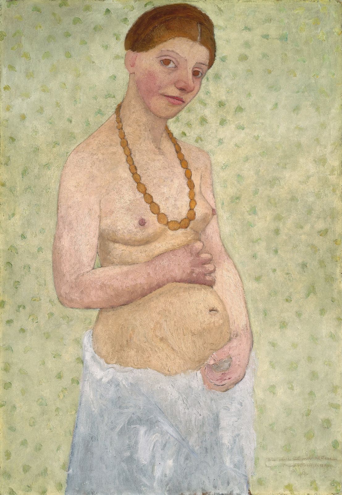 Self-Portrait on Her Sixth Wedding Anniversary