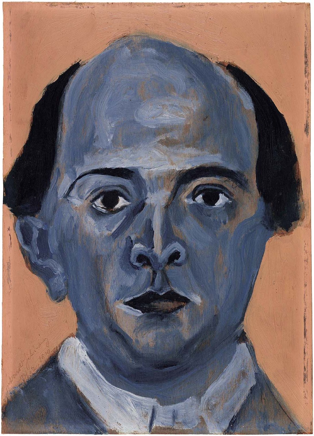 Blue Self-Portrait