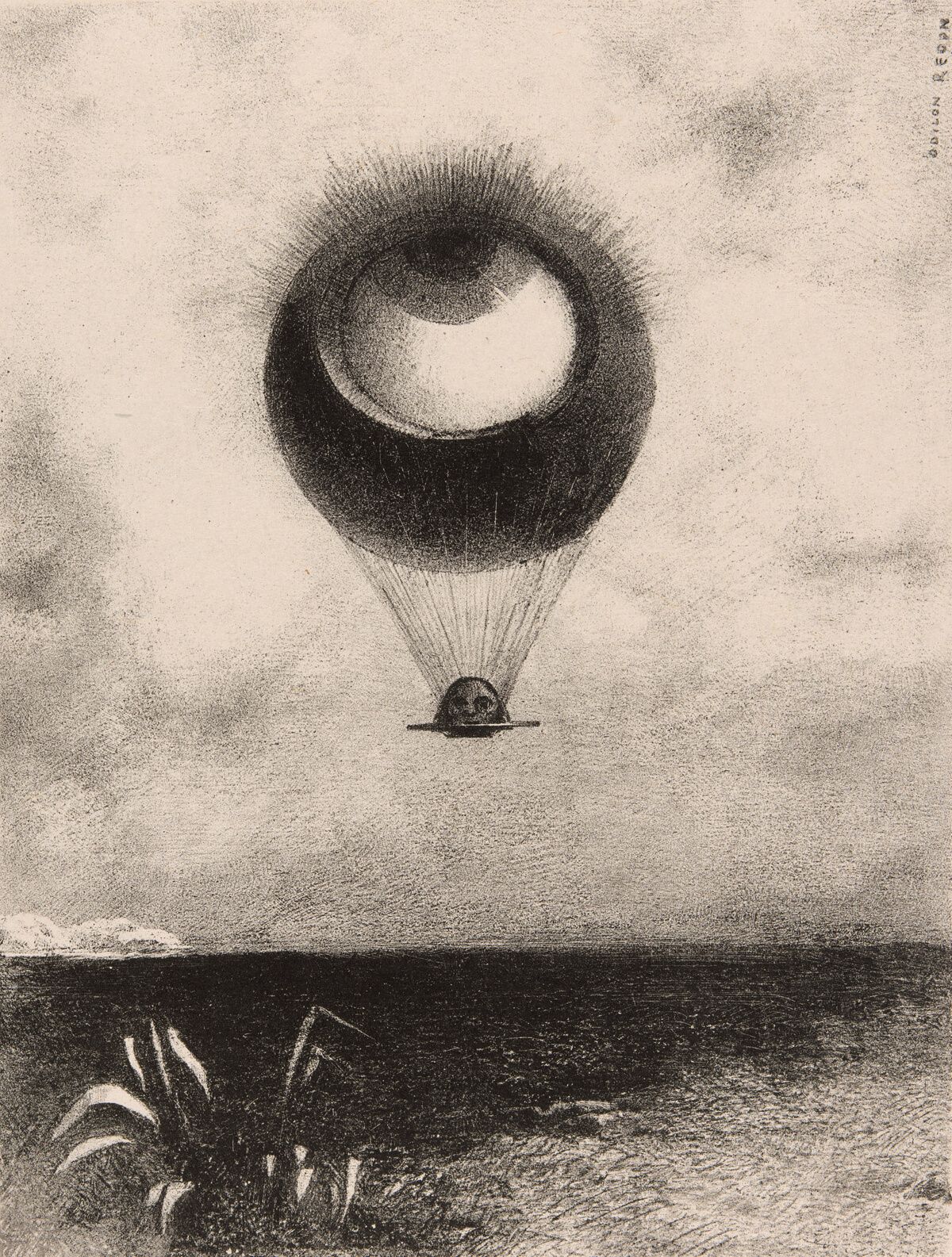 The Eye, Like a Strange Balloon Moves Towards Infinity