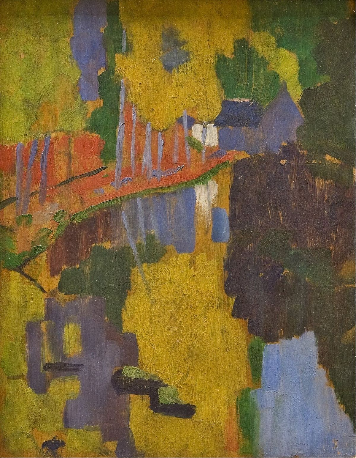 The Talisman (Landscape in the Bois d'Amour)