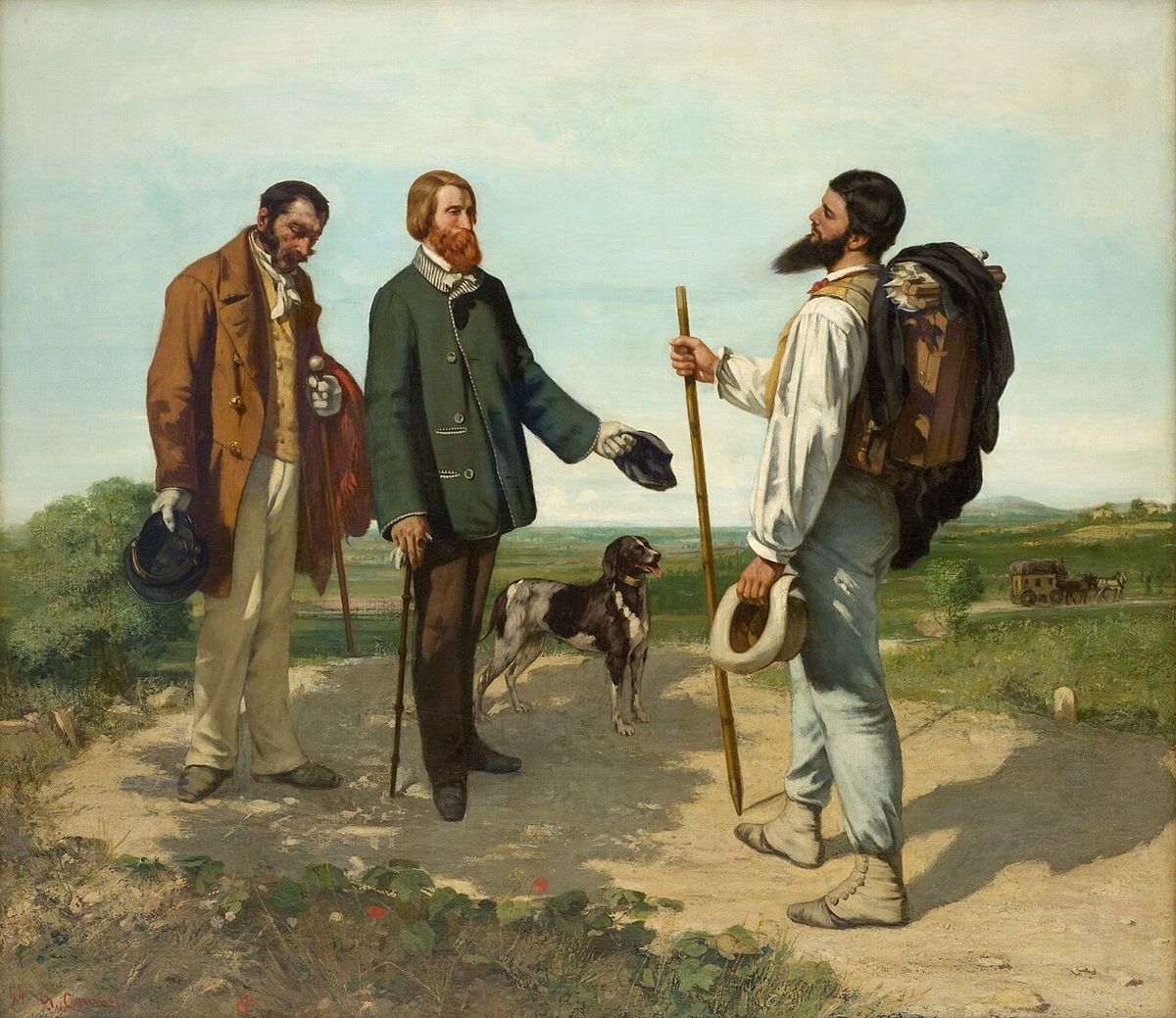 The Meeting (Bonjour Monsieur Courbet)
