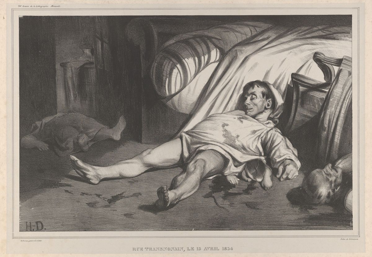 Rue Transnonain, April 15, 1834