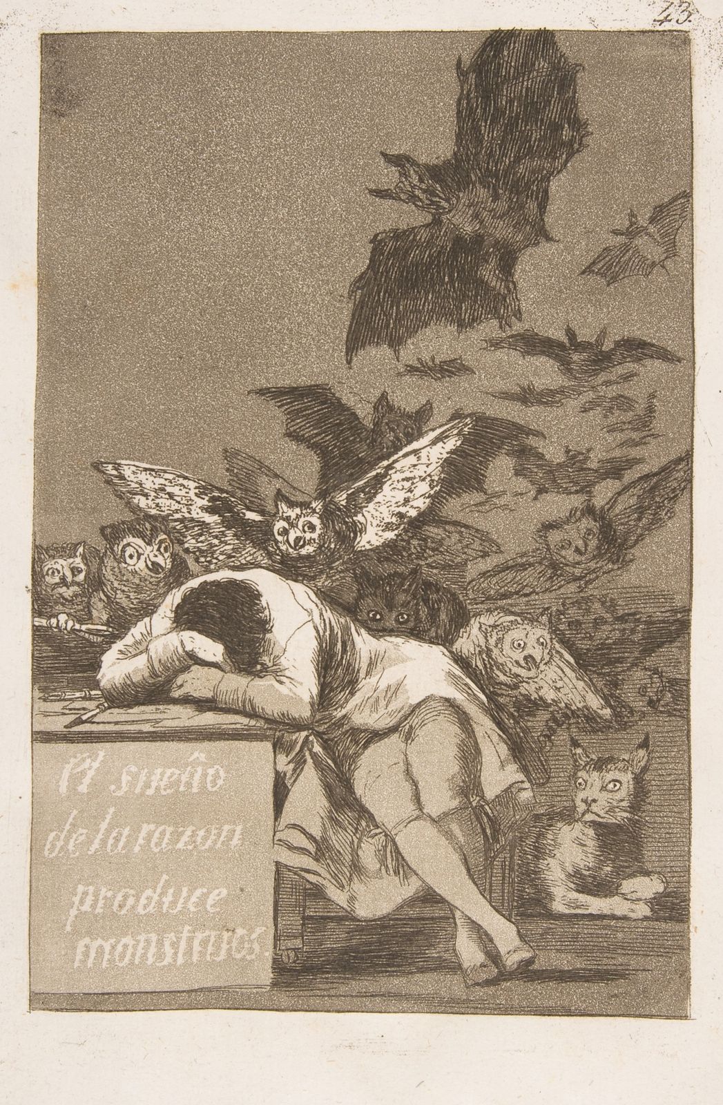 The Sleep of Reason Produces Monsters (El sueño de la razón produce monstruos)