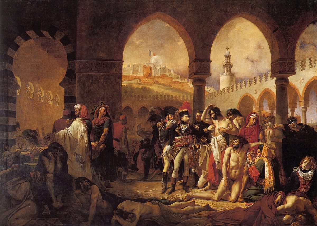 Bonaparte Visiting the Plague-Stricken in Jaffa