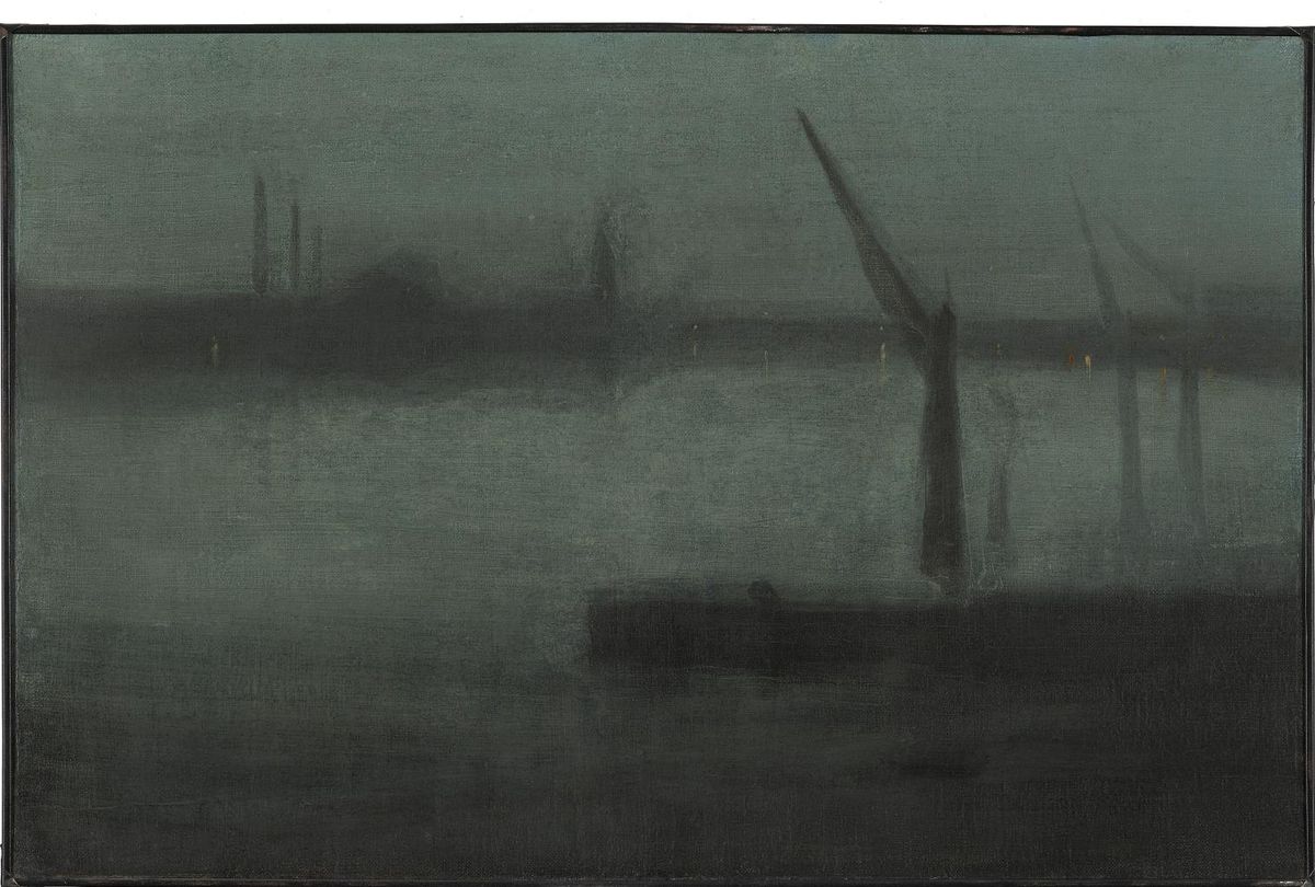 Nocturne: Blue and Silver—Battersea Reach