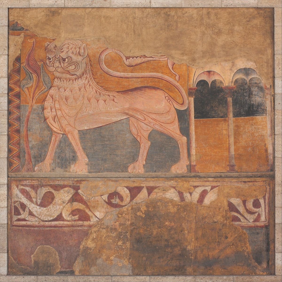 Lion, from the Chapter House of San Pedro de Arlanza