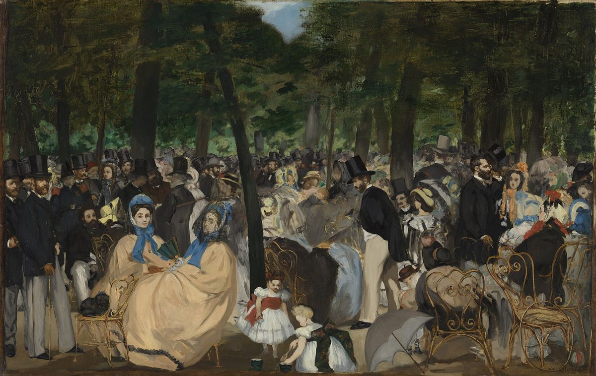 Music in the Tuileries Gardens